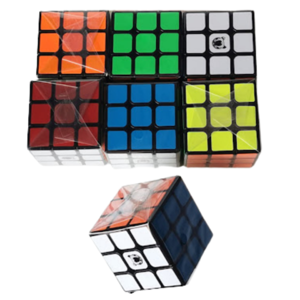 cubo 3x3 base negra