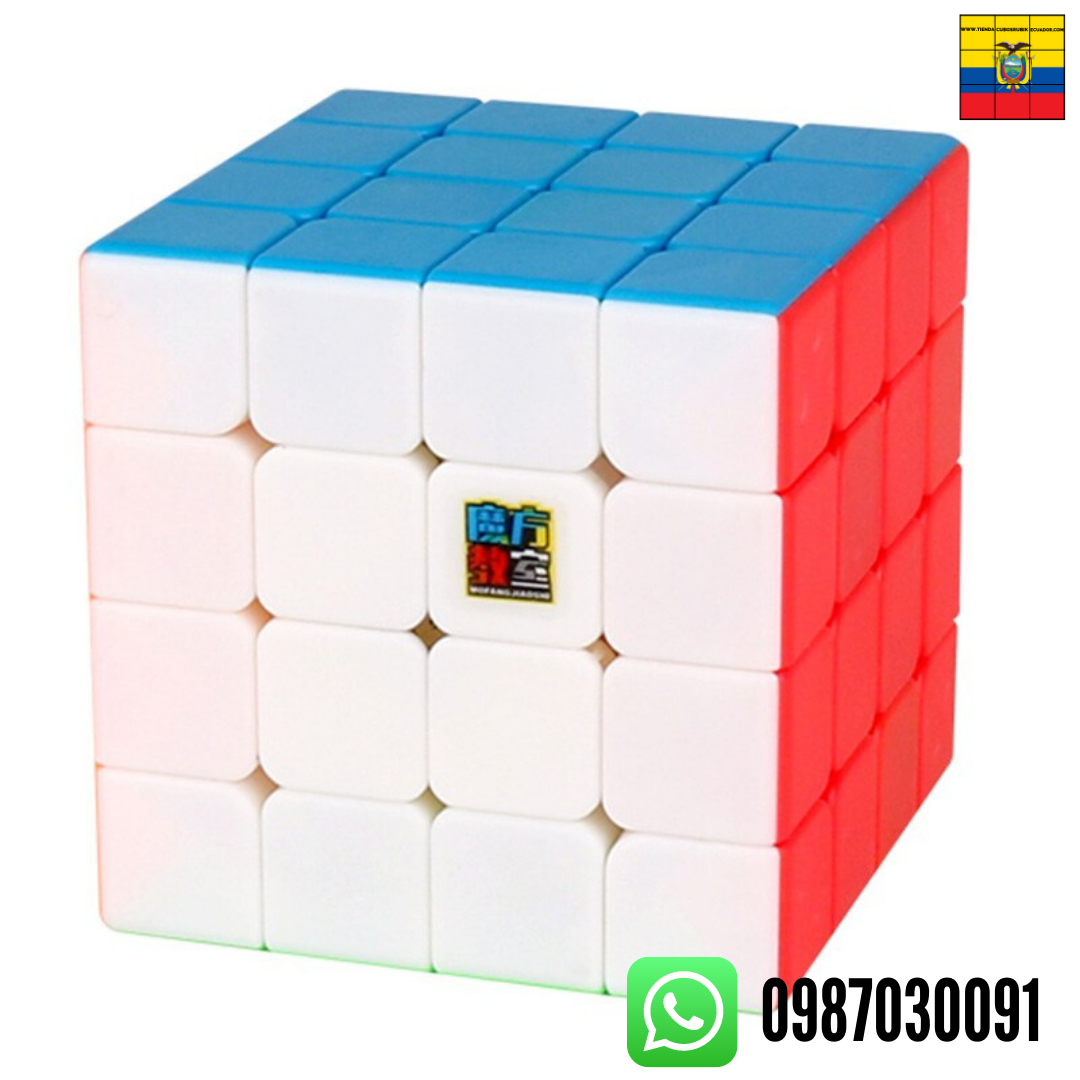 plan de estudios Federal Rebelión 4X4 Moyu Meilong Stickerless | Tienda de Cubos Rubik Ecuador