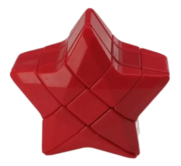 Cubo Estrella Yongjun YJ 3x3 Rojo: Innovación y desafío en un solo cubo