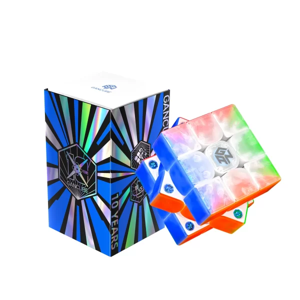 GAN 356 ME UV 10th Anniversary: La evolución del speedcubing en una edición especial