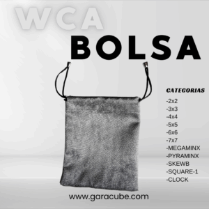 Funda Protectora para Cubos WCA – Acolchada y Compacta ¿Te gustaría que la descripción se enfoque en un diseño más premium o económico?