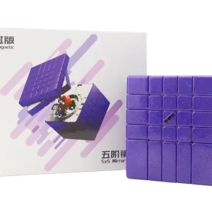 🔵 Mirror 5x5 Púrpura DianSheng – Forma, reto y precisión en un solo cubo