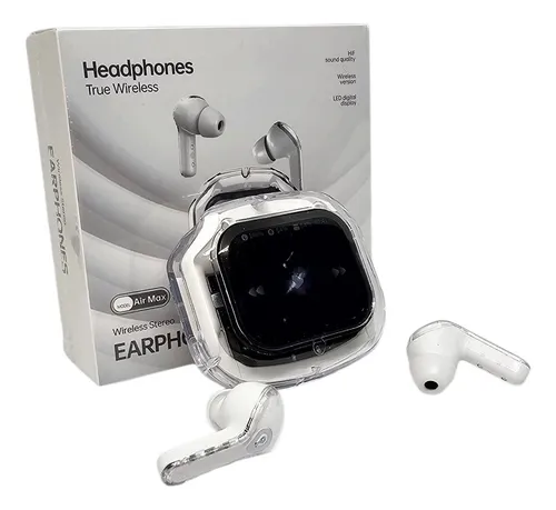 Auricular Bluetooth Air Max Pantalla Táctil blanco - Imagen 5