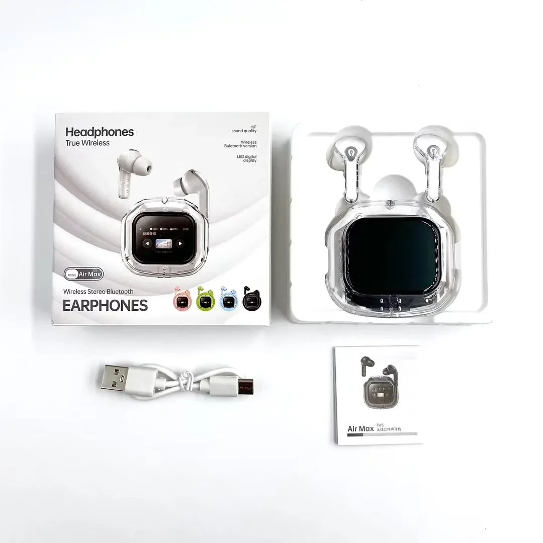 Auricular Bluetooth Air Max Pantalla Táctil blanco - Imagen 6