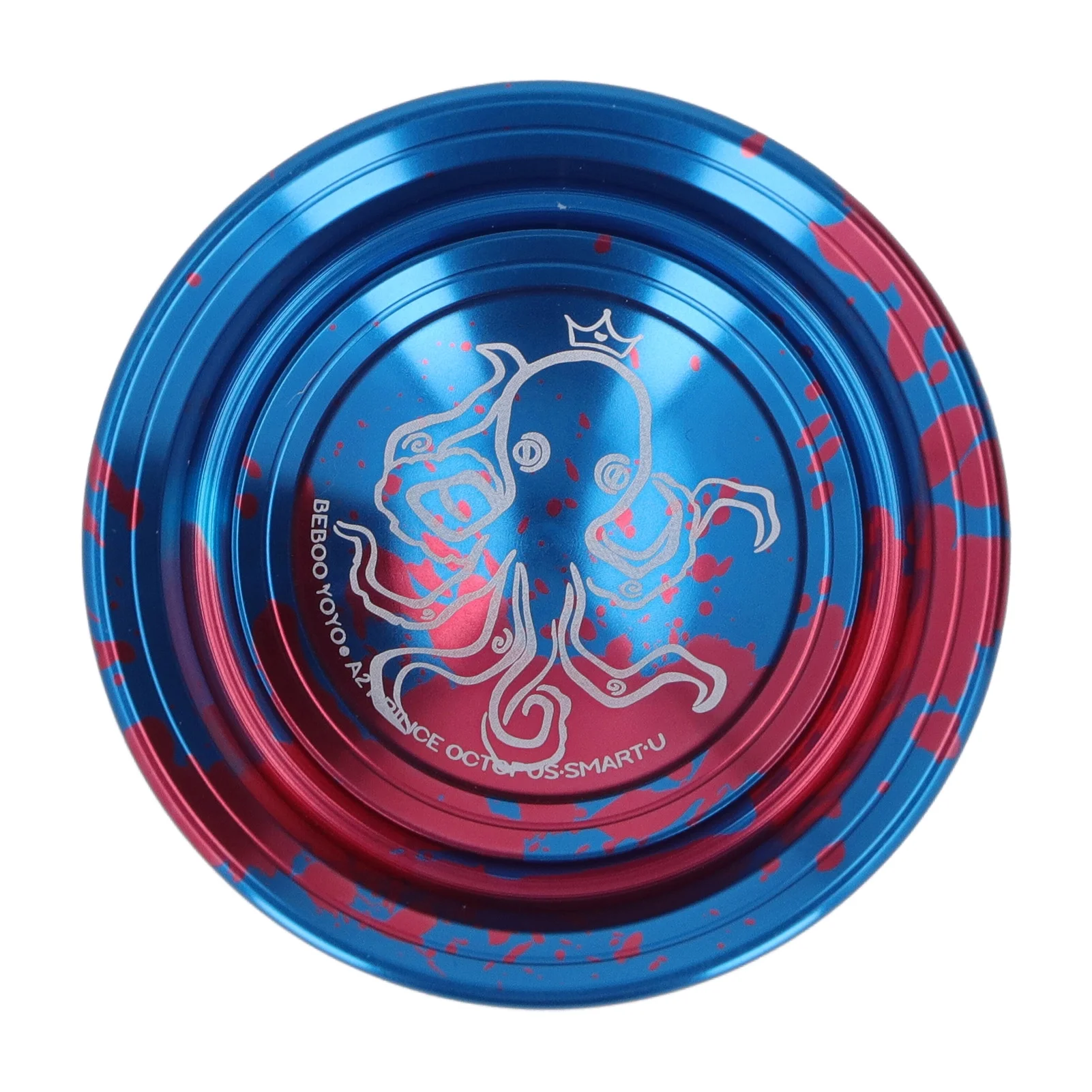 Yoyo Beboo A2 Profesional Fire Octopus Blue Red - Imagen 3
