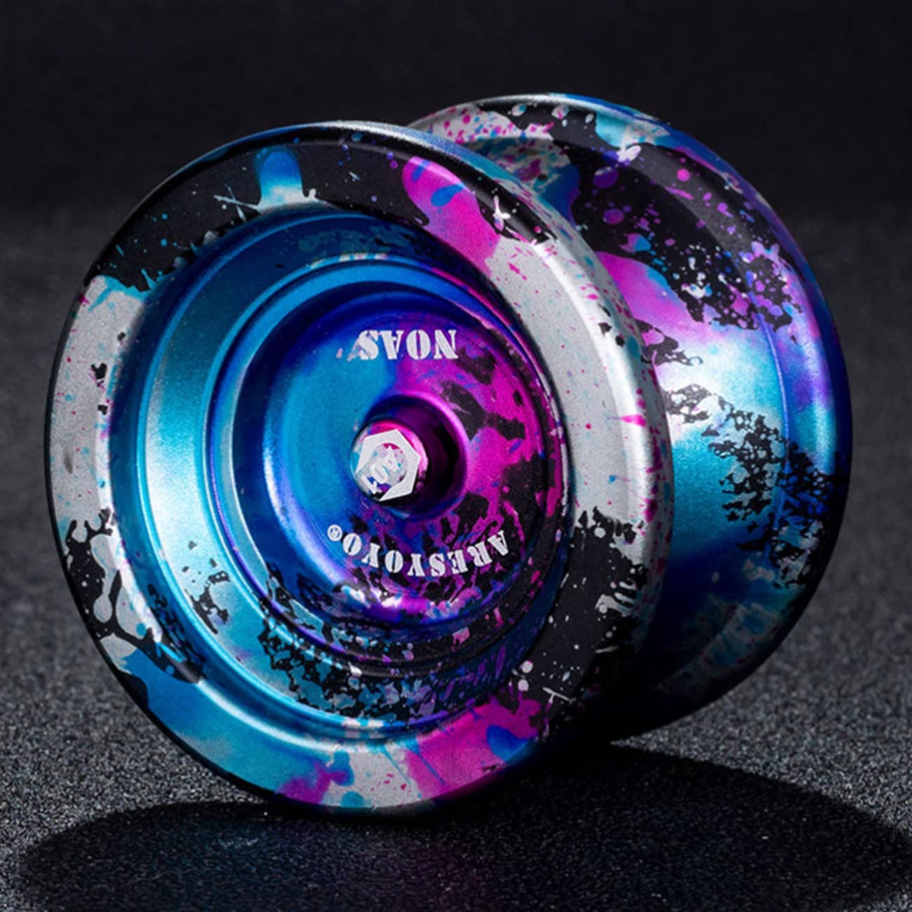 Yoyo Ares Profesional Alloy Camo-Blue - Imagen 4
