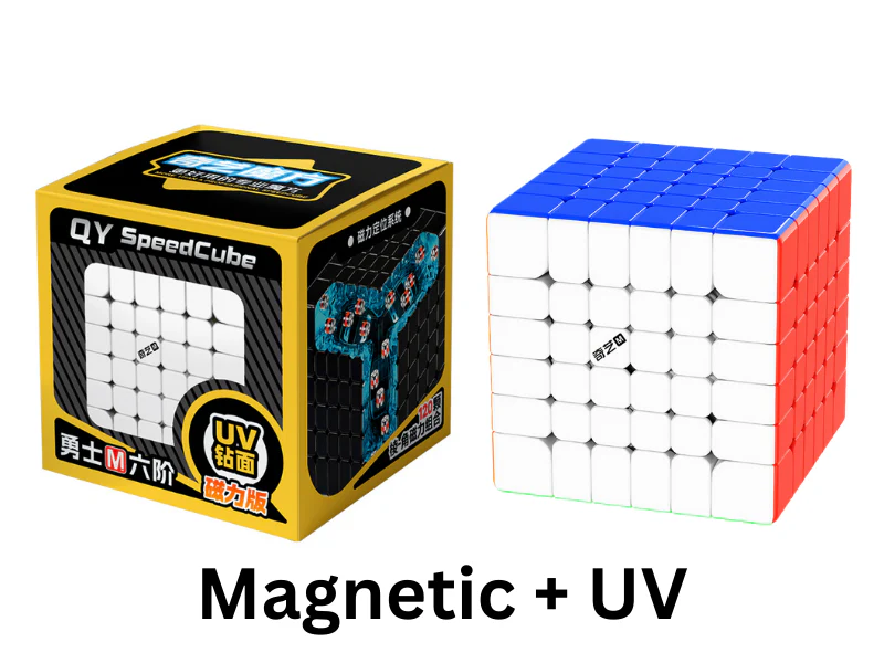 6x6 Qiyi Warrior Magnetico UV