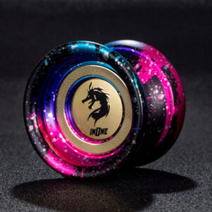 Yoyo Profesional Metal Flying Dragon - Black Pink Blue