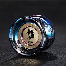 Yoyo Profesional Alloy Flying Dragon – Black Blue - Imagen 5