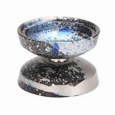 Yoyo Aresyoyo Metal Profesional AR – Black Blue Silver Dot - Imagen 5