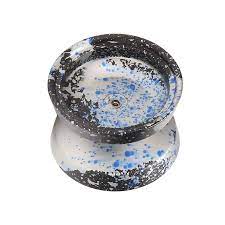 Yoyo Aresyoyo Metal Profesional AR – Black Blue Silver Dot - Imagen 2