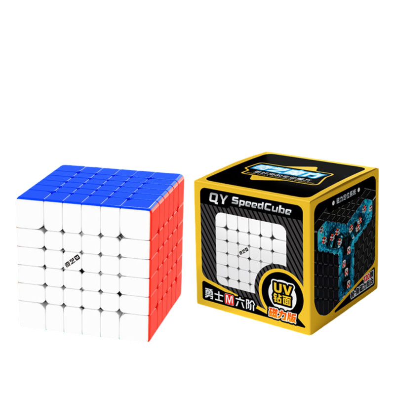 6x6 Qiyi Warrior Magnetico UV - Imagen 4