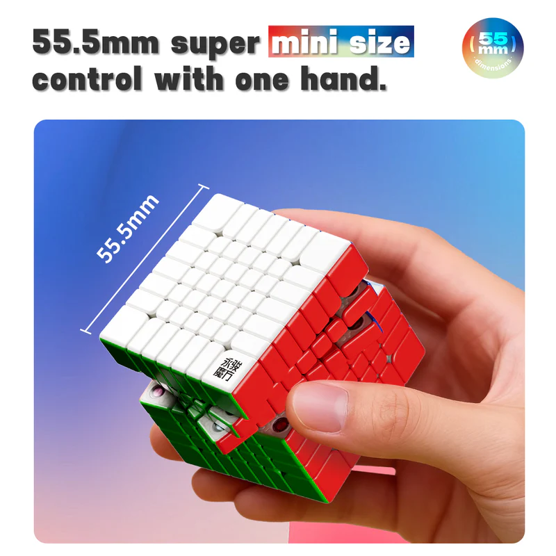 7x7 Yj Pocket Cube mini magnetico - Imagen 3