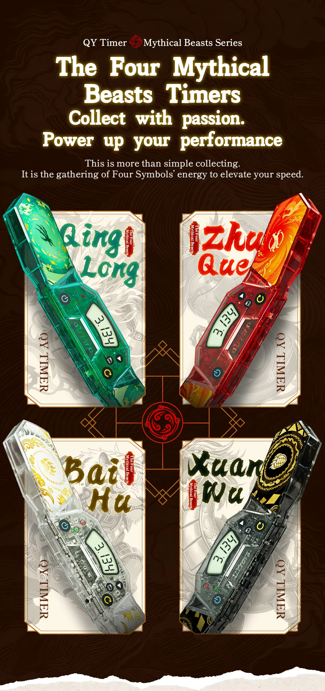 Cronometro Timer Qiyi BaiHu - Imagen 6