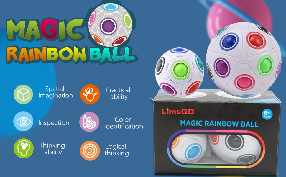 Rainbow Combo Ball 12 y 20 Hole - Imagen 2