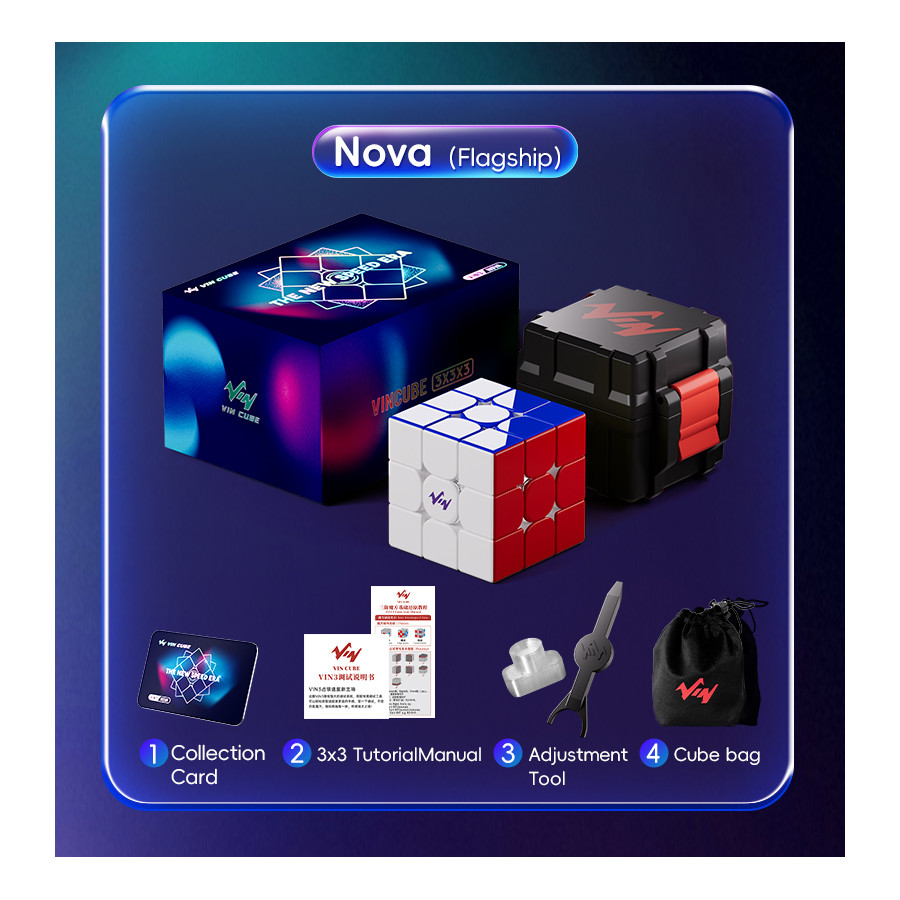 Vin Cube 3x3 Nova (Flagship) UV - Imagen 6
