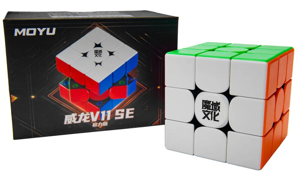 MoYu 3X3 WeiLong SE V11 Standard Black - Imagen 4