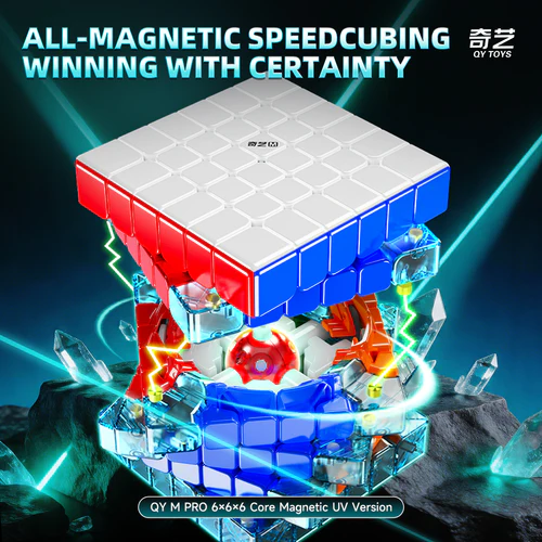 6x6 Qiyi M PRO Magnetico Ball Core UV - Imagen 5