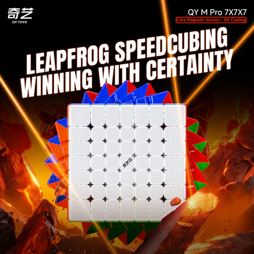 7x7 Qiyi M PRO Magnetico Ball Core UV - Imagen 5