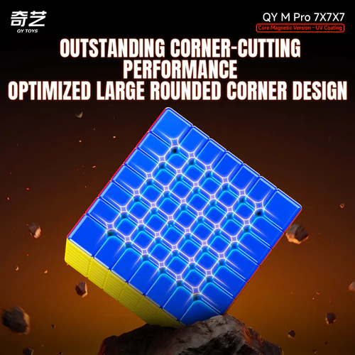 7x7 Qiyi M PRO Magnetico Ball Core UV - Imagen 6