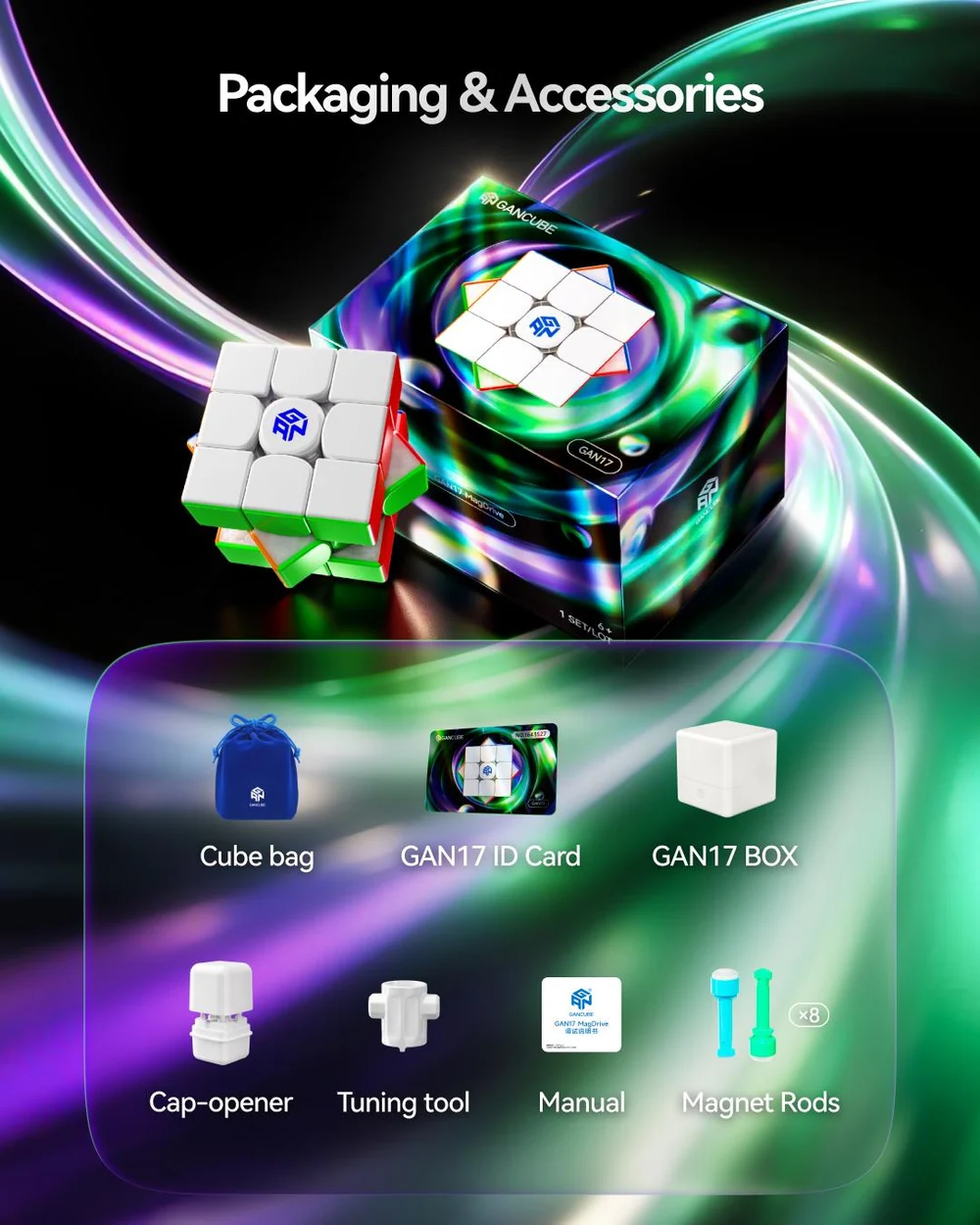 Gan 17 MagDrive UV - Imagen 13