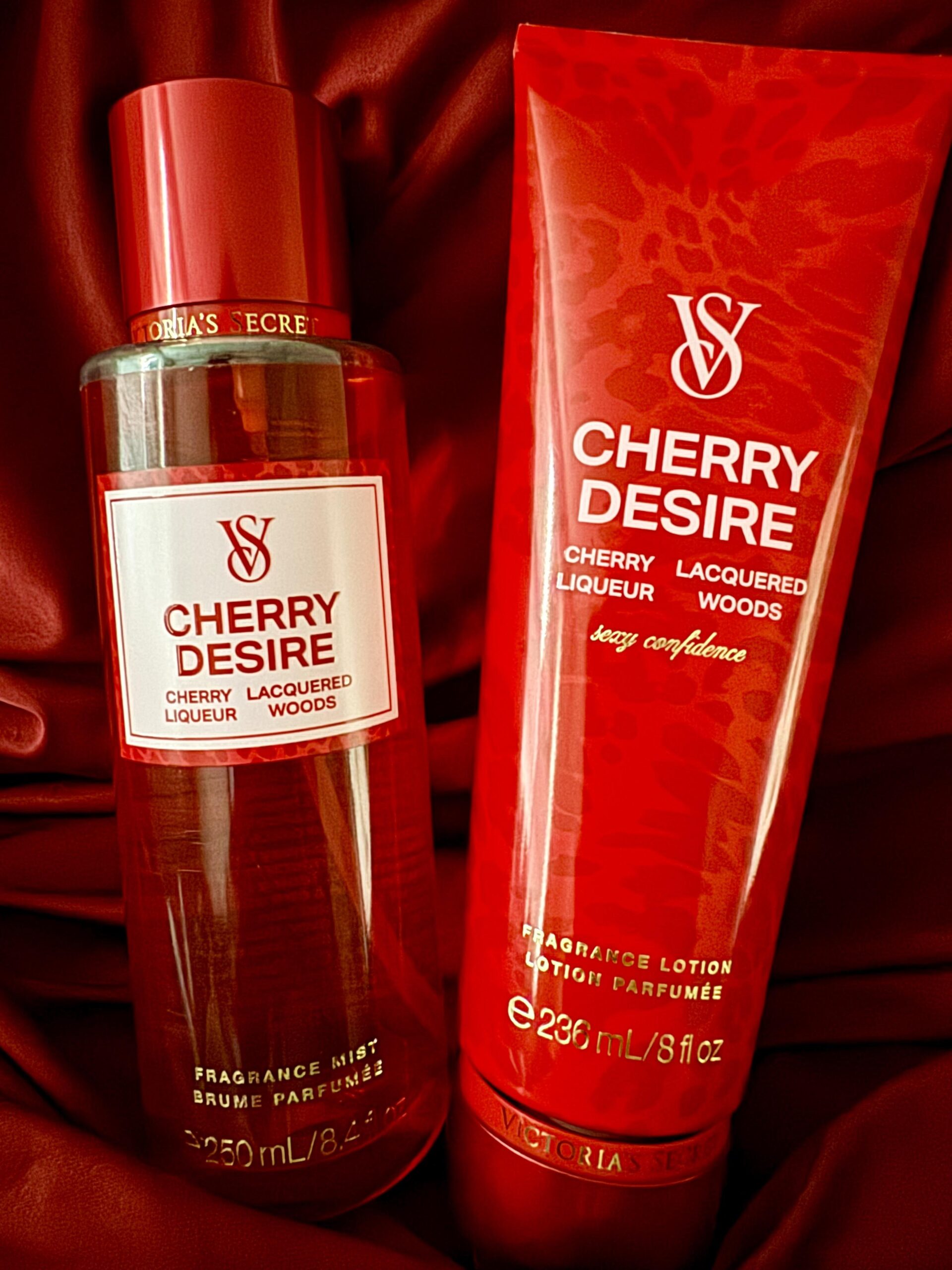 Combo Mist + Loción Corporal Cherry Desire VS Original