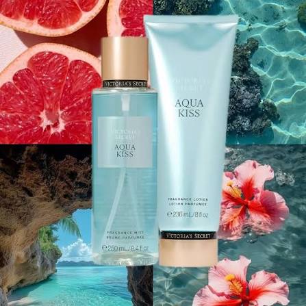 Combo Mist y Loción Corporal Aqua Kiss VS Original - Imagen 2