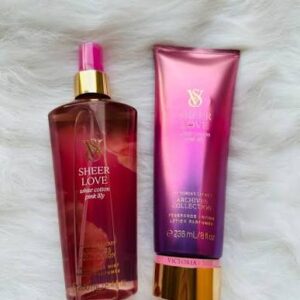 Combo Mist y Loción Corporal Sheer Love VS Original